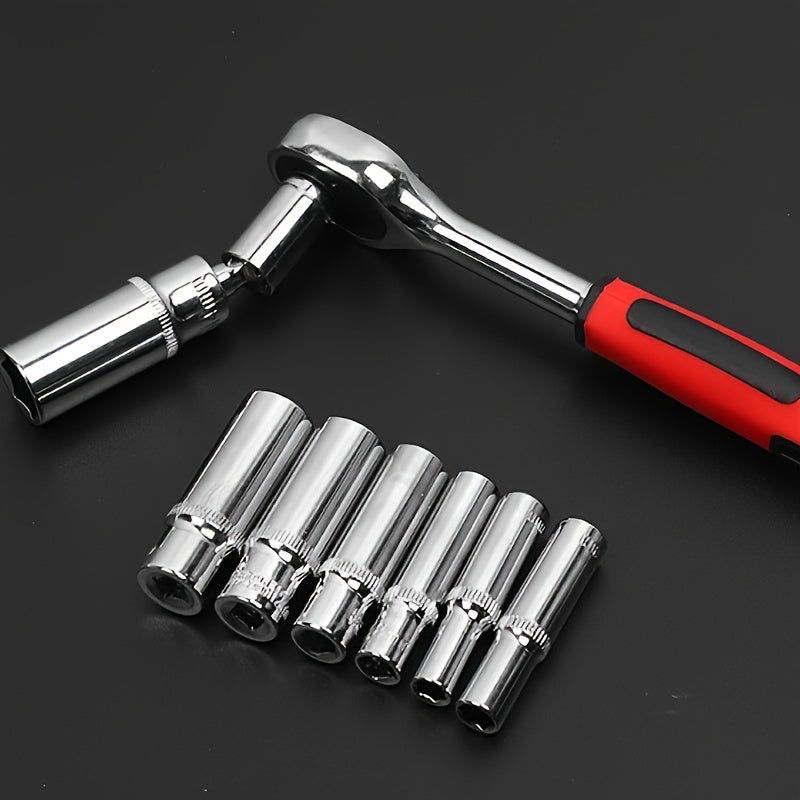 46pc Ratchet & Wrench Tool Set
