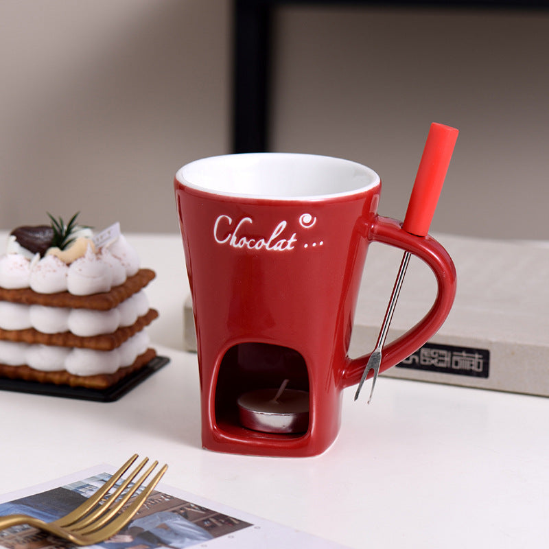 Ceramic Chocolate Cup Hot Pot Stove