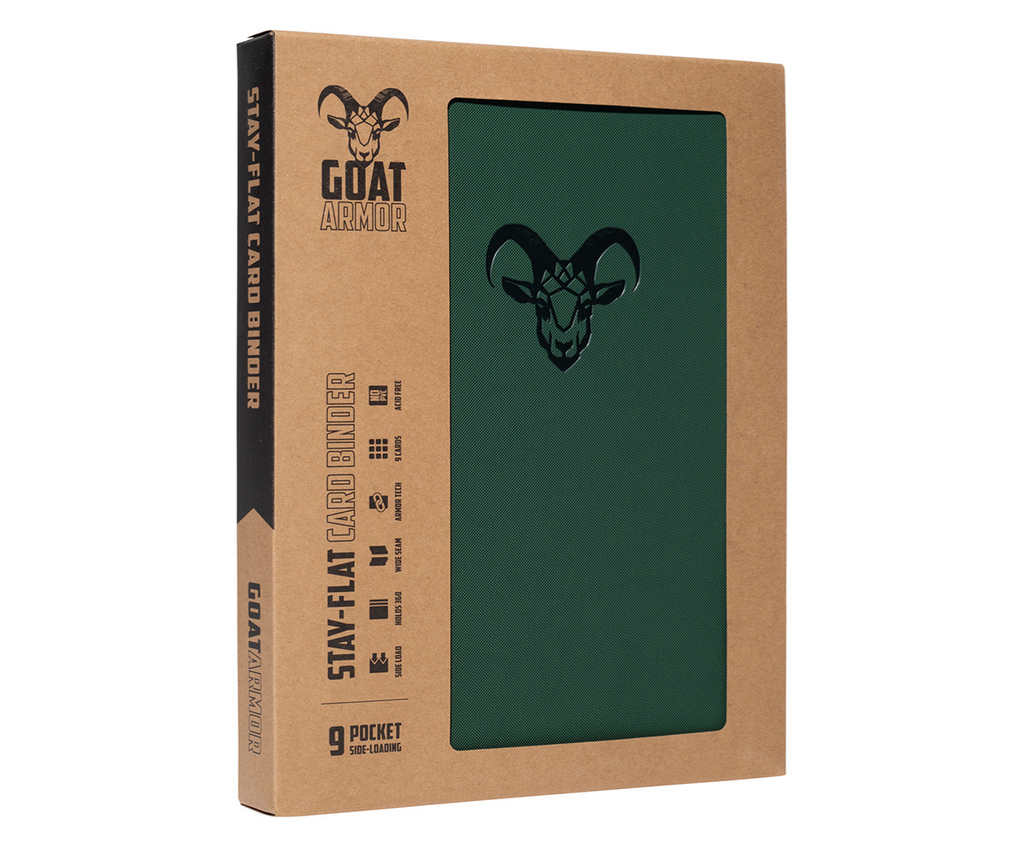 "Stay Flat" Card Binder